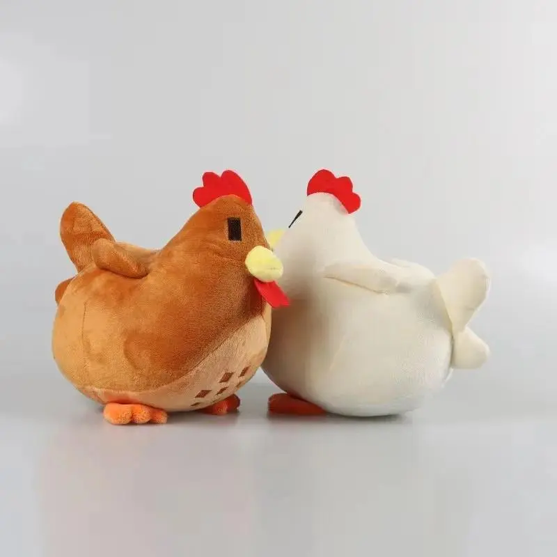 20cm Stardew Valley Chicken Pillow Plush Soft Stuffed Animal Toys Cartoon Stardew Valley Children Birthday Gift Christmas Gift
