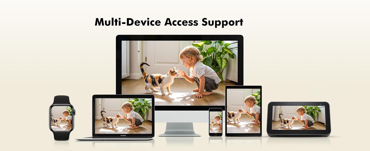 Wireless Camera-2.5K 4MP Pan/Tilt Security Camera Indoor with 6000mAh Battery, 5G&2.4G WiFi Camera for Home Security/Baby Monitor/Pet Wireless Surveillance Cam, Color Night Vision, AI Motion Detection, 2-Way Audio Wireless Camera-2.5K 4MP Pan/Tilt Security Camera Indoor with 6000mAh Battery, 5G&2.4G WiFi Camera for Home Security/Baby Monitor/Pet Wireless Surveillance Cam, Color Night Vision, AI Motion Detection, 2-Way Audio