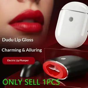 Electric Lip Beauty Device, Portable Rechargeable USB Silicone Lip Plumper Tool, for Apple Lips, Home Use, Model Chy-2002, 3w Power Consumption