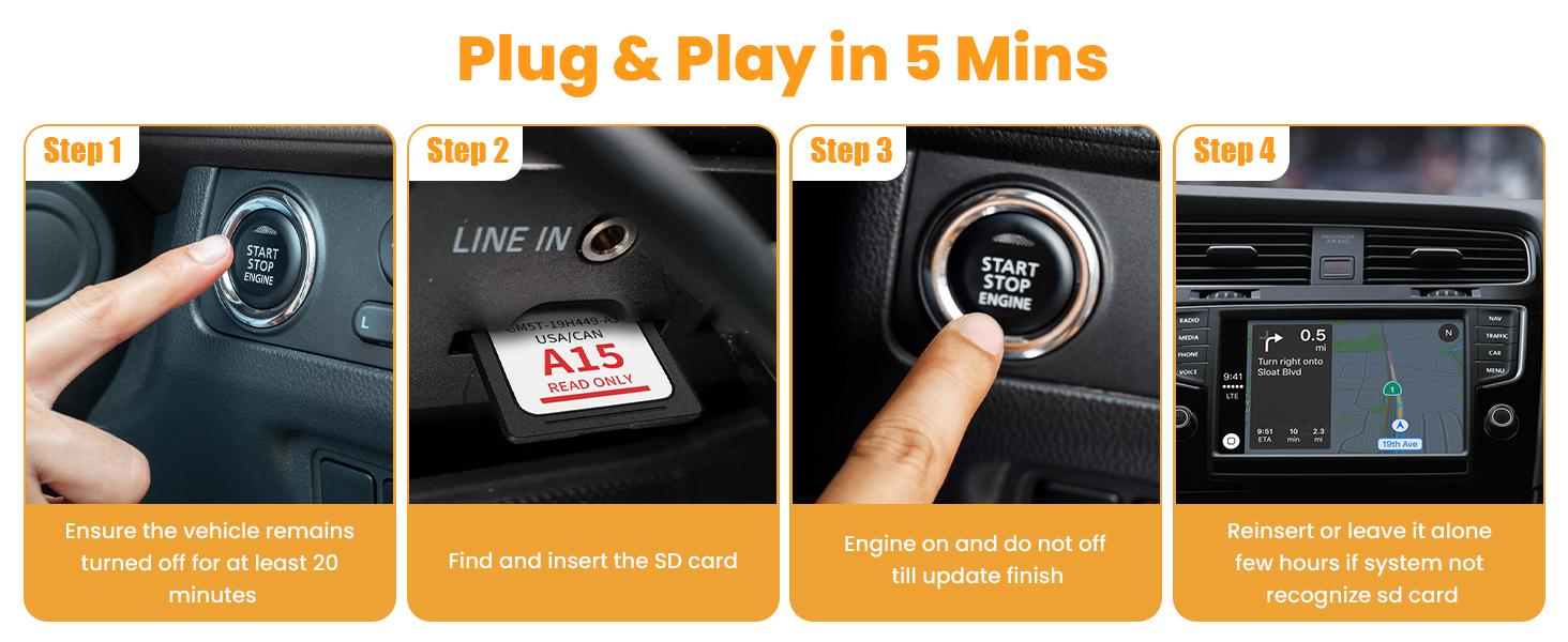 2025 Latest A15 Navigation SD Card Map Accessory for Ford Lincoln, F-150 Explorer Fusion Expedition Escape Edge MKC MKZ MKX Sync 2 Navigation SD Card Accessories Update USA/Canada Maps, GM5T-19H449-AJ 2025 Latest A15 Navigation SD Card Map Accessory for Ford Lincoln, F-150 Explorer Fusion Expedition Escape Edge MKC MKZ MKX Sync 2 Navigation SD Card Accessories Update USA/Canada Maps, GM5T-19H449-AJ