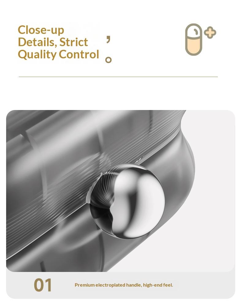 Portable small pill box for daily medication, sealed and moisture-proof, suitable for carrying with you, transparent pill box for use seven days a week