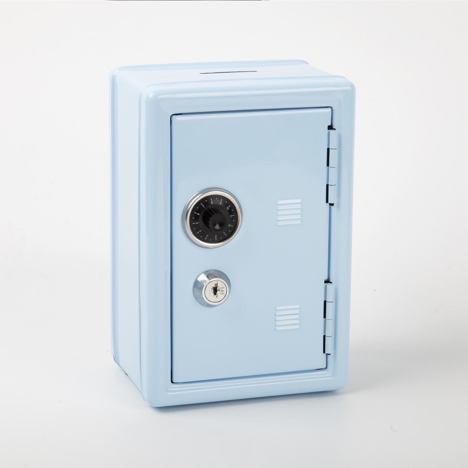 Metal Key Safe Box, Large Capacity Security Vault, Emergency Unlock, Compact Floor/table Top, Home Office Business Use