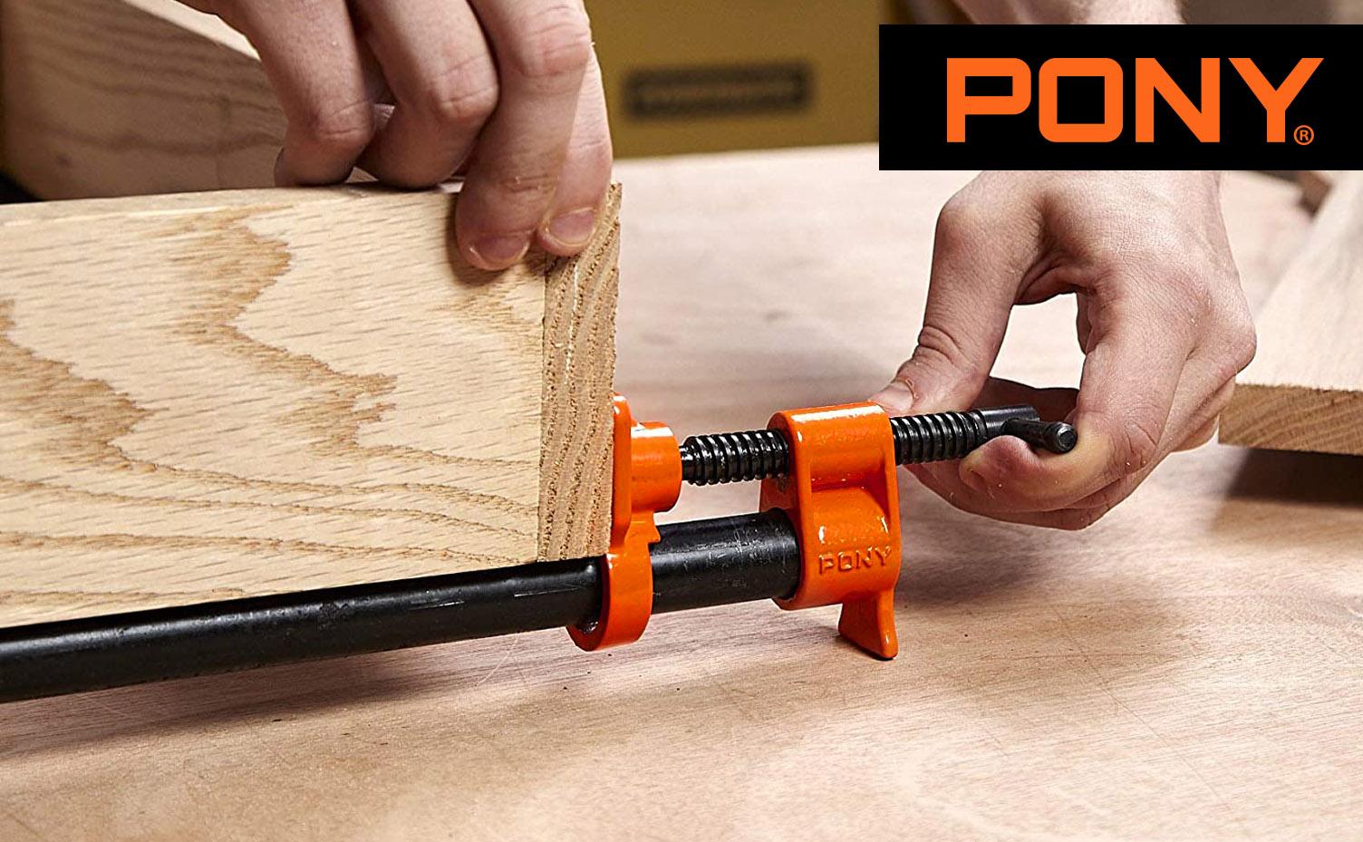 #SpringGlowUp PONY 2-Pack 52 Wood Gluing Pipe Clamp Fixture for 1/2 Inch Black Pipe #SpringGlowUp PONY 2-Pack 52 Wood Gluing Pipe Clamp Fixture for 1/2 Inch Black Pipe