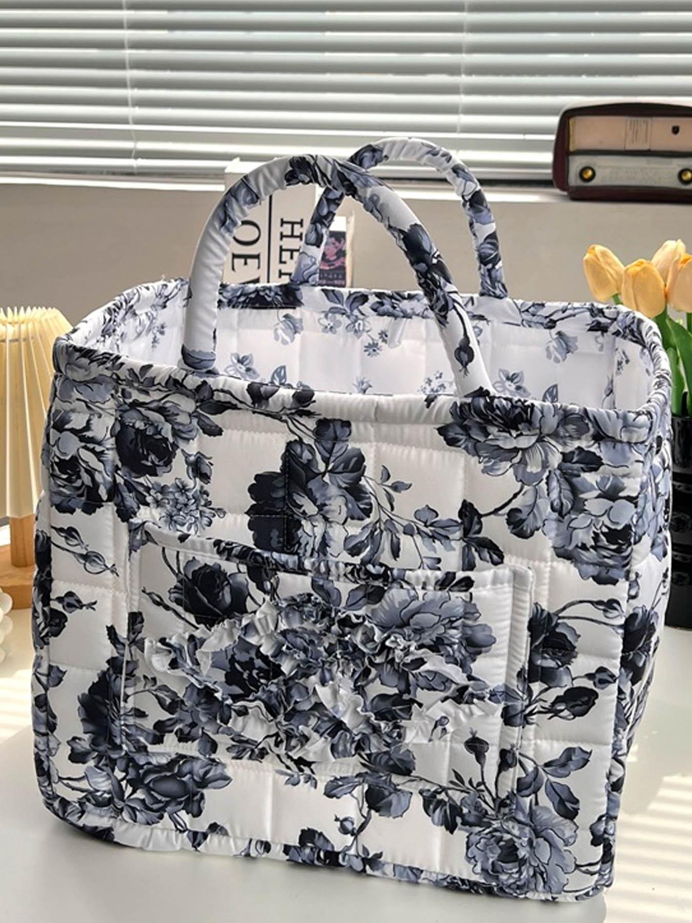 Car Interior Storage Basket, Clothing Book WorkSupplies Home Organizer Bag, Space Saving Multi-Purpose Car Accessory