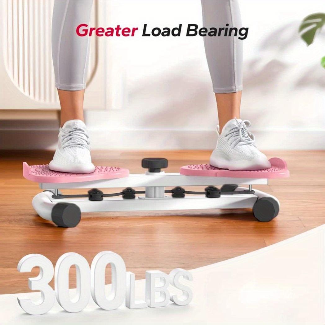 330lbs Full Body Core Workout Device | Low-Impact Body Sculpting Machine, Noiseless Swivel, Premium ABS Material, Lightweight and Easy to Transport. Comes in Pink, Blue and Purple.