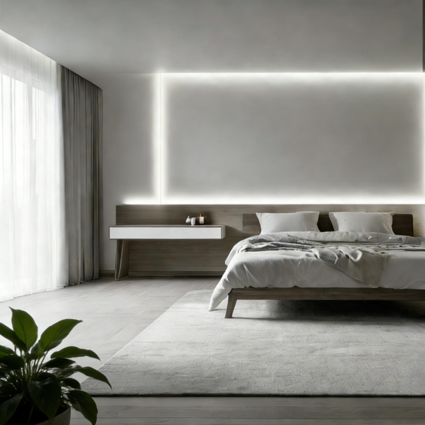 This 5V LED light strip features motion sensing capabilities, is USB powered, and is available in white and warm colors. It can be used in various settings such as bedrooms, kitchens, and cabinets.