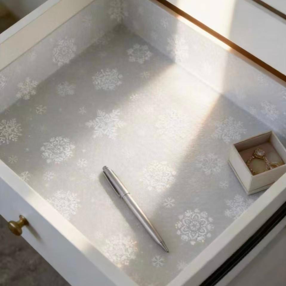 Transparent Washable Cuttable Drawer Liner, Non-Slip Refrigerator Inner Lining, Suitable for Fridge Glass Shelves Cabinets Home Kitchen Supplies