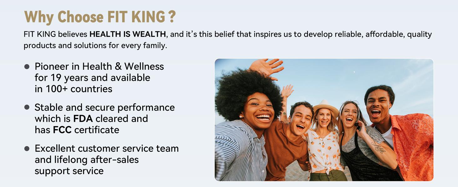 【FIT KING】 Leg Massager for Foot and Calf Massage with Handheld Controller Adjustable Footmassager Leg Massager Boots Comfort Relief Device for Christmas gift