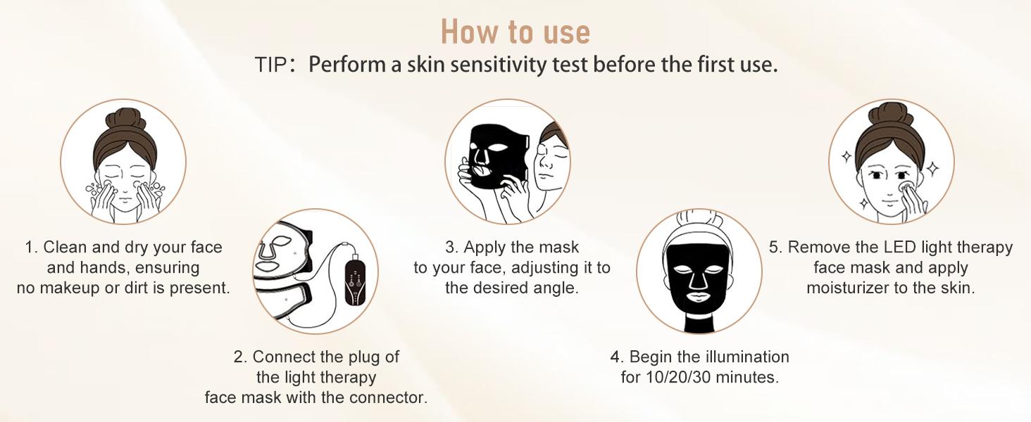 Red Light Therapy for Face, 7 Modes Portable Led Face Mask Light Therapy with Remote Control, LEDs face mask & neck mask Red,Advanced Skincare Made Easy,Timing Function, Red Light Therapy at Home Facial Glow Red Light Therapy for Face, 7 Modes Portable Led Face Mask Light Therapy with Remote Control, LEDs face mask & neck mask Red,Advanced Skincare Made Easy,Timing Function, Red Light Therapy at Home Facial Glow
