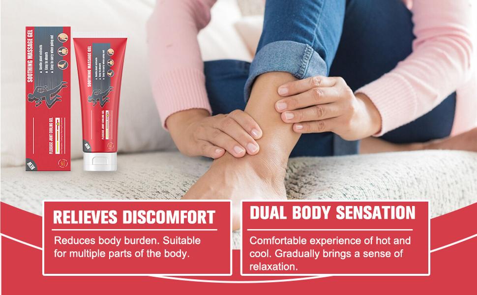 Joint Relief Massage Cream 100g Rapid Muscle Relief for Knee Lumbar Neck Hand & Foot Repair Soothing Therapy Gel