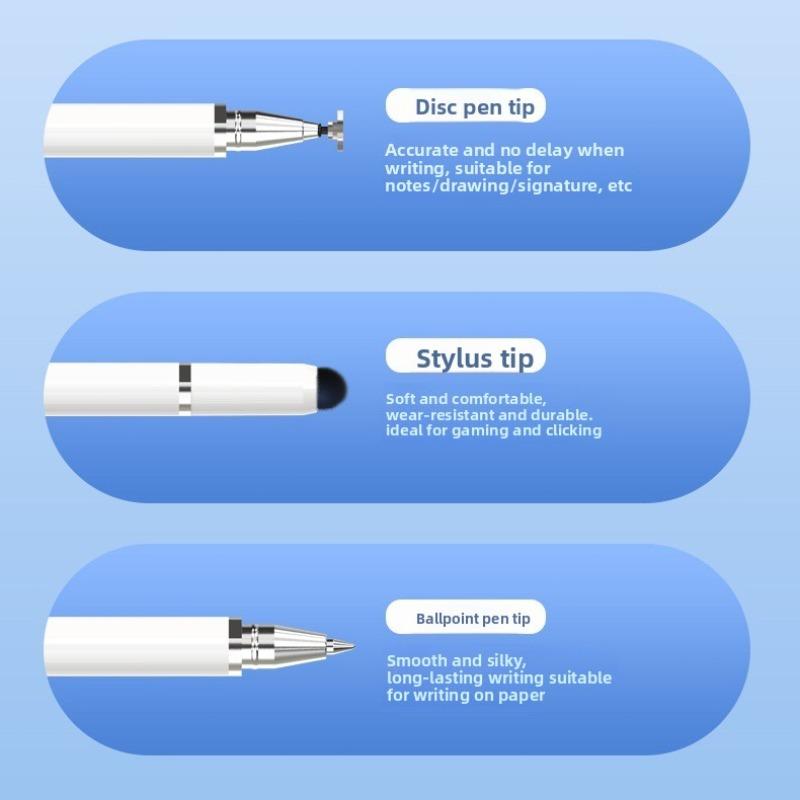 Touch Pen Compatible with Capacitive Touchscreen Devices, Works with iPhone iPad Android Microsoft Surface, Perfect Gift Idea