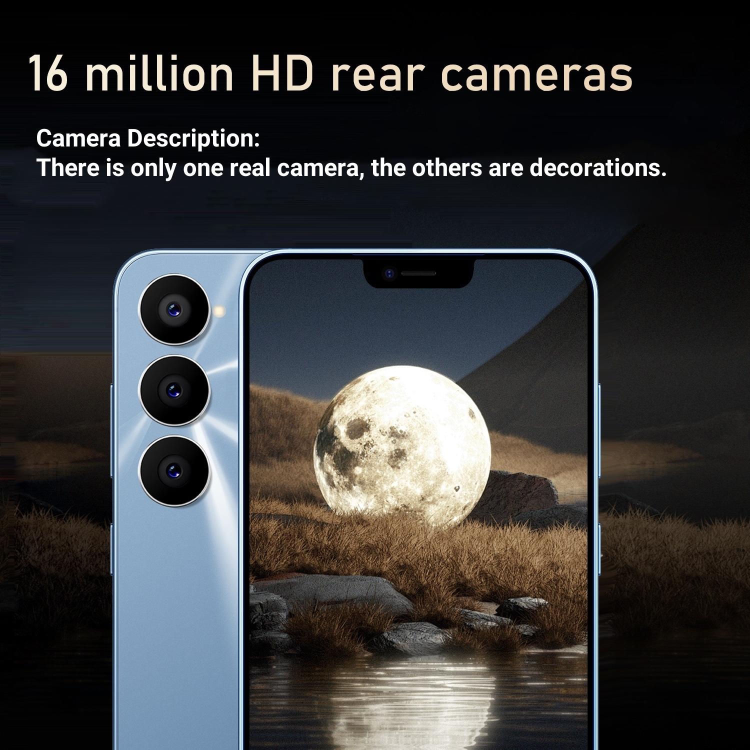 FUFFI fashionable smart phone with a 6.26-inch high-definition screen, an eight-core processor, 4GB RAM, 128GB ROM, 8MP + 16MP cameras, support for global 4G networks, dual SIM dual standby, and an Android operating system, Android Mobile Phones