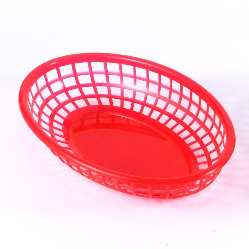 Outdoor Recommended Cross-Border Plastic French Fry Basket Burger Tray ...