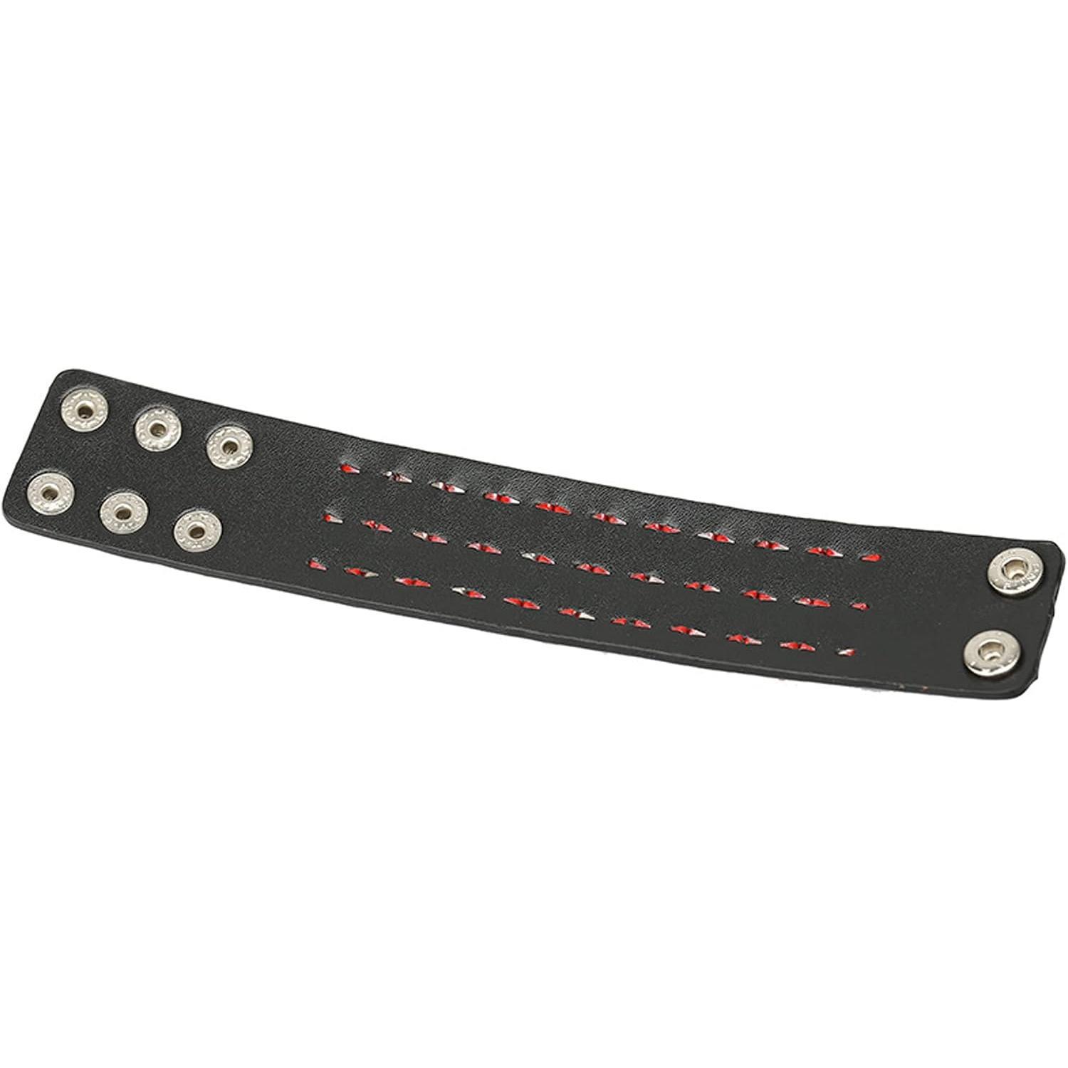 Men Women Cuff Leather Bracelet Punk Stud Wristband Bracelet Rock Adjustable Bangle Unisex