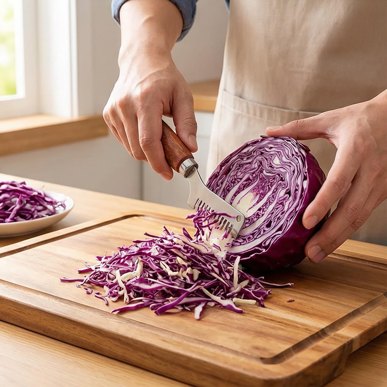 2-Pack Chive Cutter, Efficient Tool for Uniformly Chopping Herbs and Garlic, Ideal for Home and Restaurant Prep