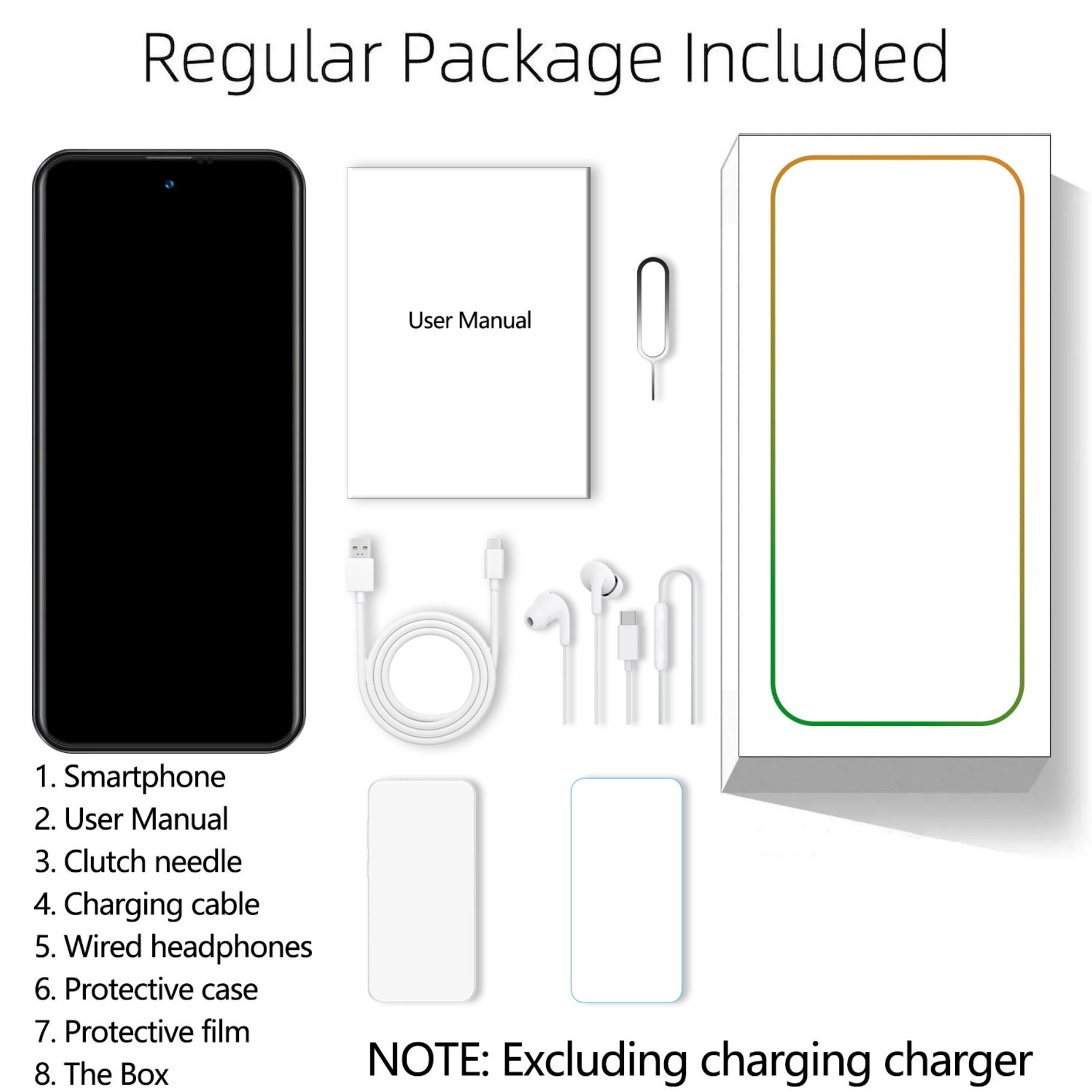 Fuffi Smartphone, 6.61-Inch 3+64GB, Android 10, 5+16mp Camera, 3500mah Battery, 4g Network, Dual Sim, GPS, Quad-Core Processor