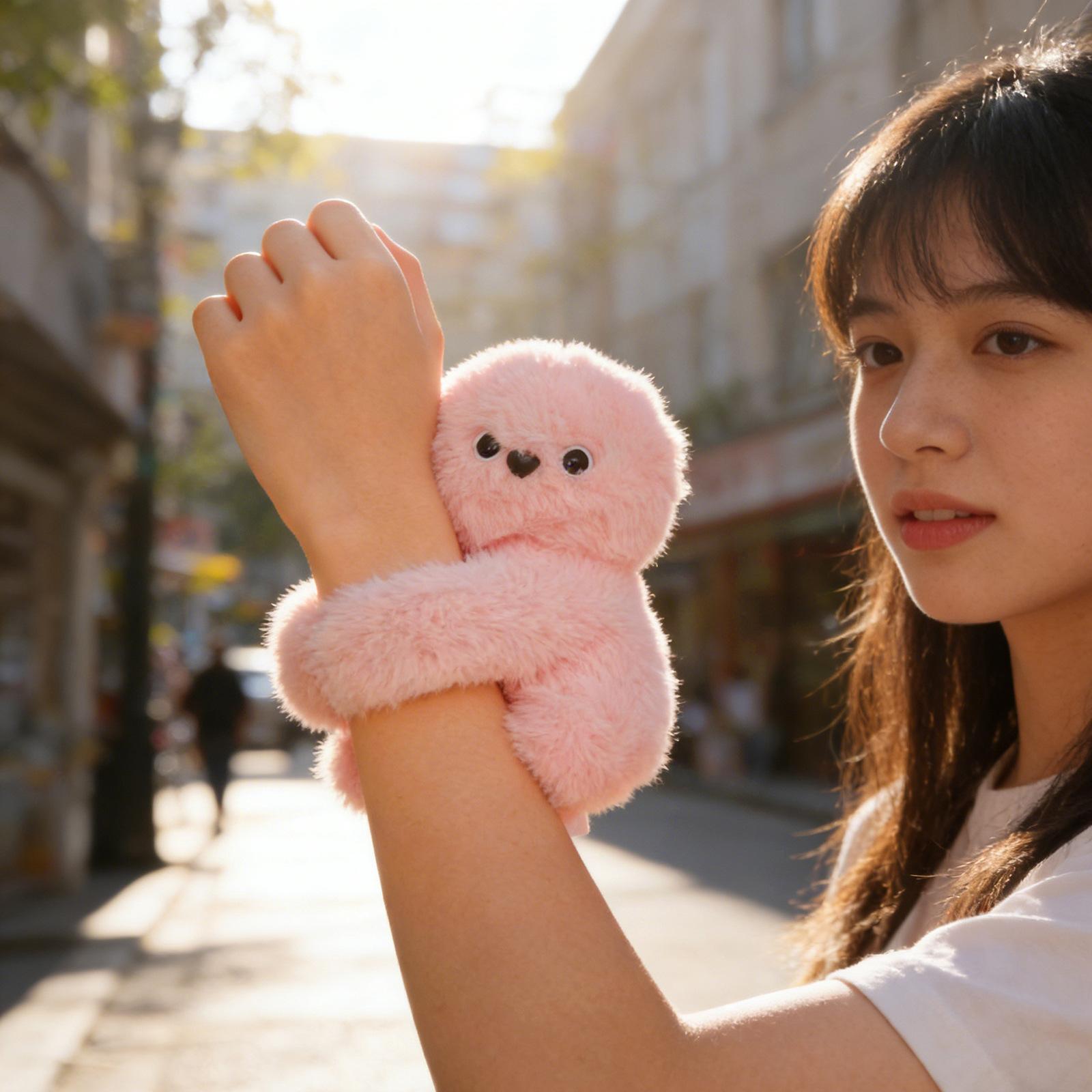 Cute Singing Plush Pet Toy, Interactive Electronic Doll Bag Charm, Collectible Toy, Trendy Gift Idea