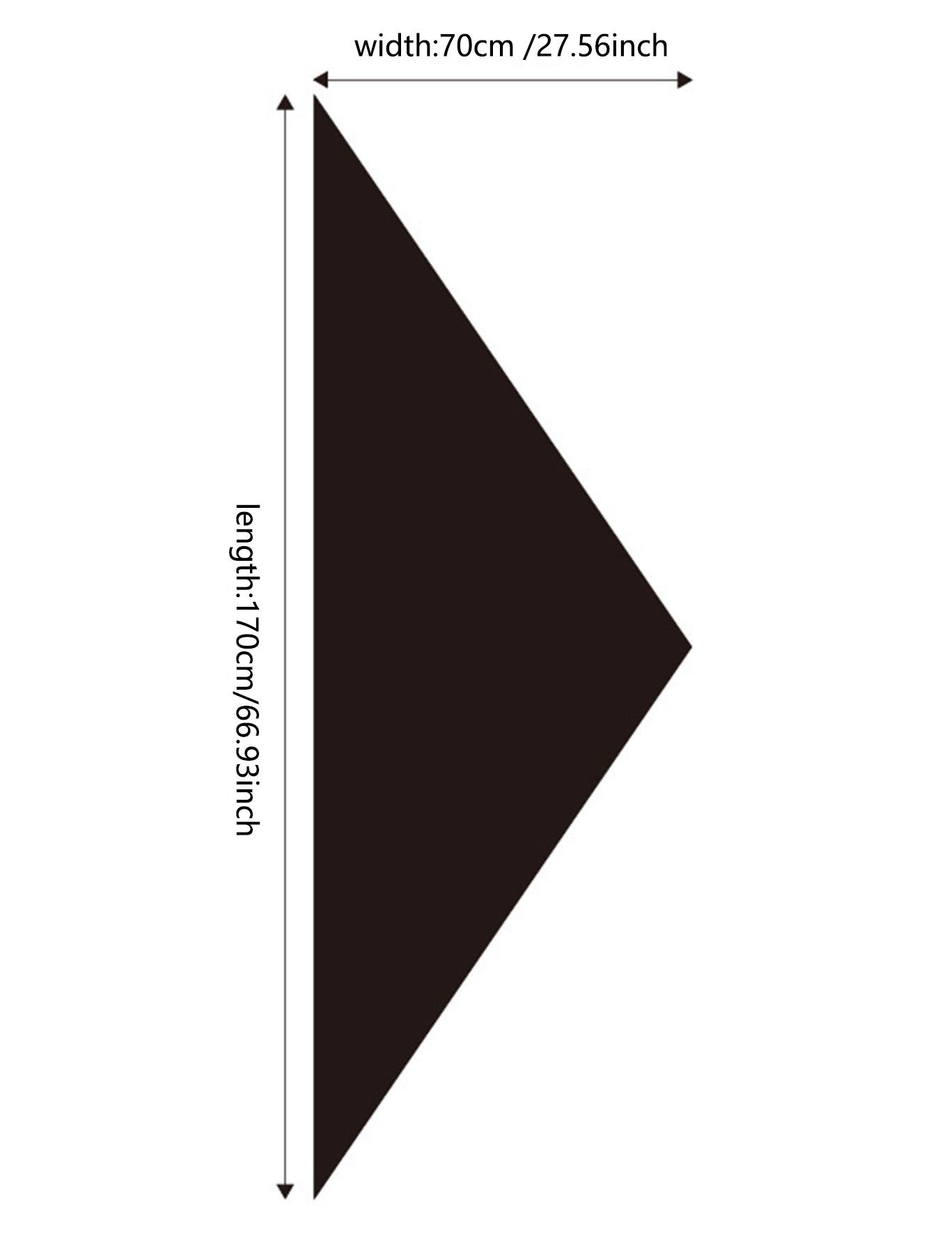 Women's Fashionable Plain Triangle Scarf Shawl, Trendy Solid Shawl, Autumn Winter Warm Wrap, Perfect Gift for Women, Casual Style Accessory