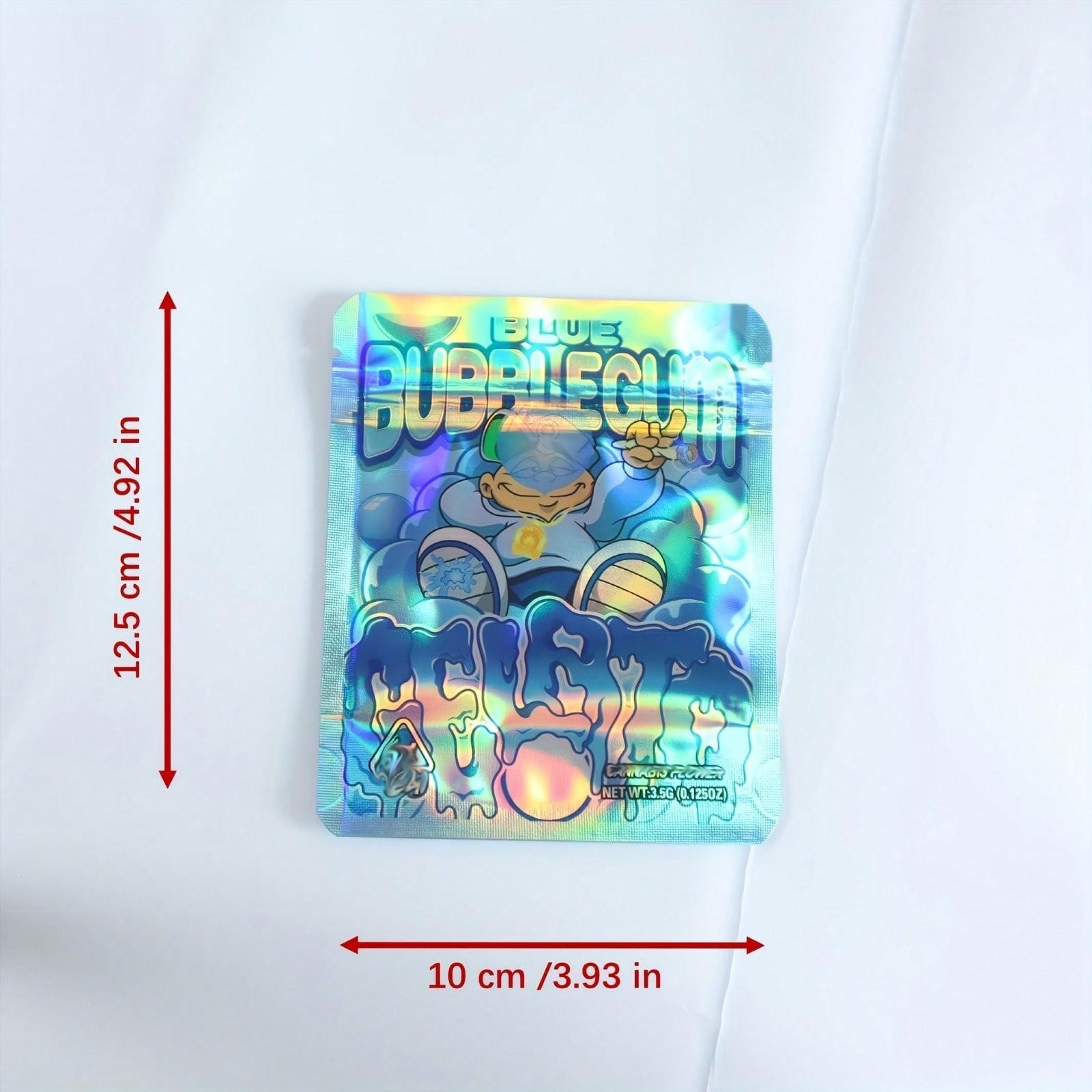 20/50/100pcs Self-Sealing Poly Bags with Transparent Window, Reusable Zip Lock Sealed Bags for Candy, Sweets, Chocolate Storage