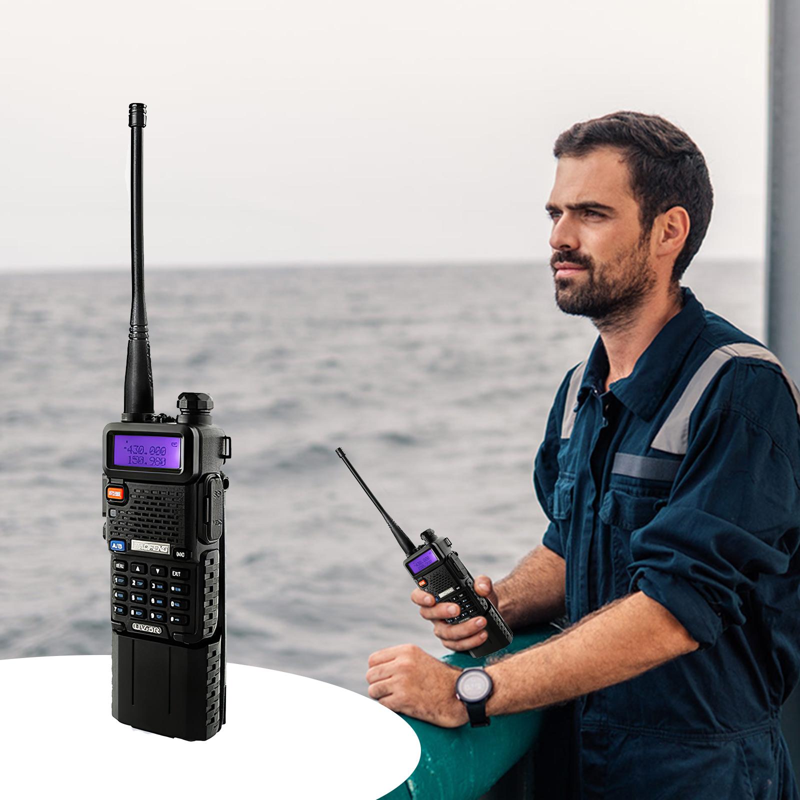 Baofeng Radio UV-5R Ham Radio Long Range, Rechargeable Two Way Radio with 3800mAh Extended Battery, Handheld Walkie Talkies Radio Outdoor Essentials