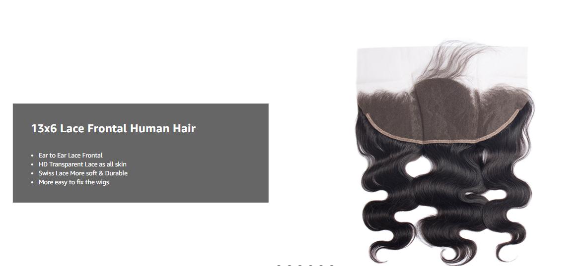 Lemoda 13x6/13X6/5X5/4X4 Lace Frontal 14-22 Inch Burmese Curly /Straight/Body/Deep/Water Wave HD Transparent Lace Frontals 12A Brazilian Virgin Human Hair Lace Frontal Closure Natural Black