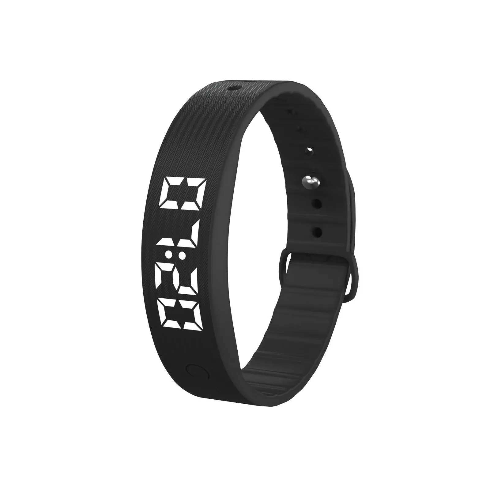 High Quality Digital Fitness Tracker Smart Bracelet, Wearable Fitness Accessory for Car Electronics Users, USB Rechargeable, 24-Hour Pedometer, Calorie Tracker, Vibration Alarm Clock Reminder, Sleep Monitoring, Computer Sync
