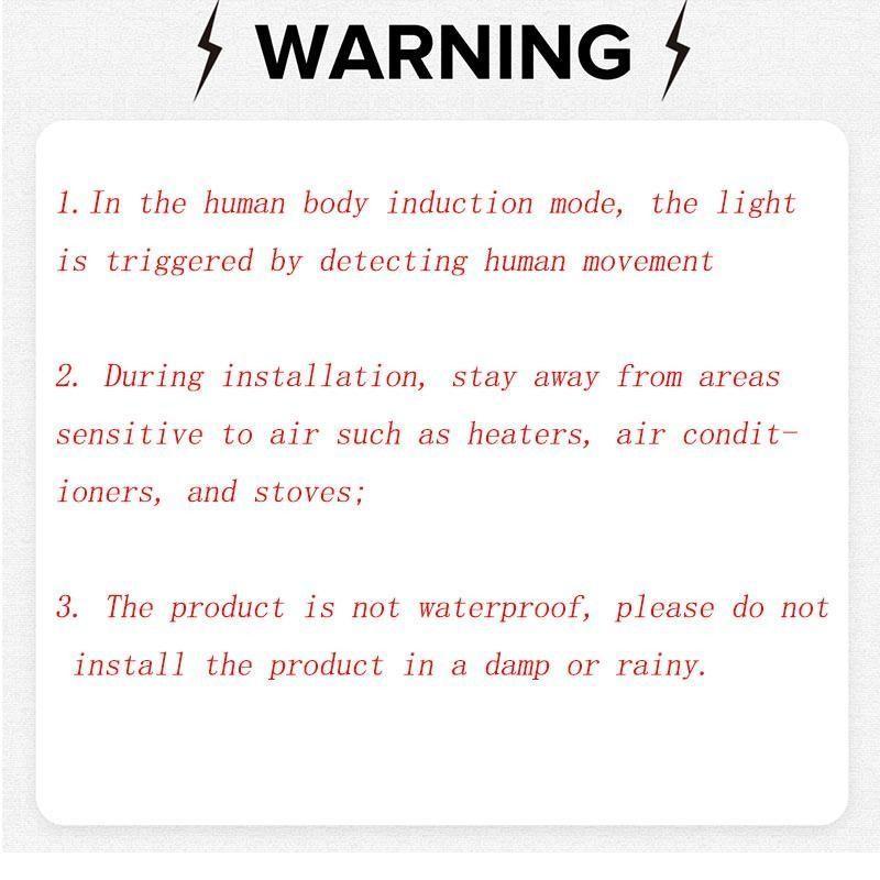360° Automatic Wireless Motion Sensor LED Night Light, Rechargeable Battery, Smart Home Use, Closet, Hallway, Staircase