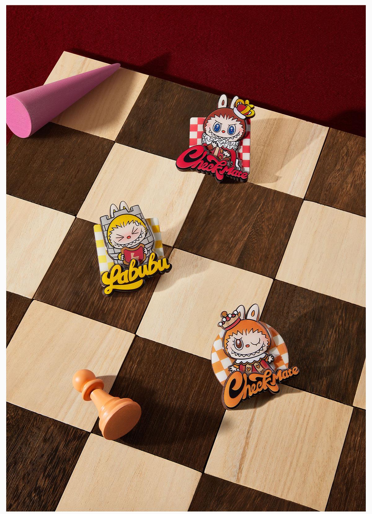 THE MONSTERS Let's Checkmate Series-Fridge Magnet Blind Box