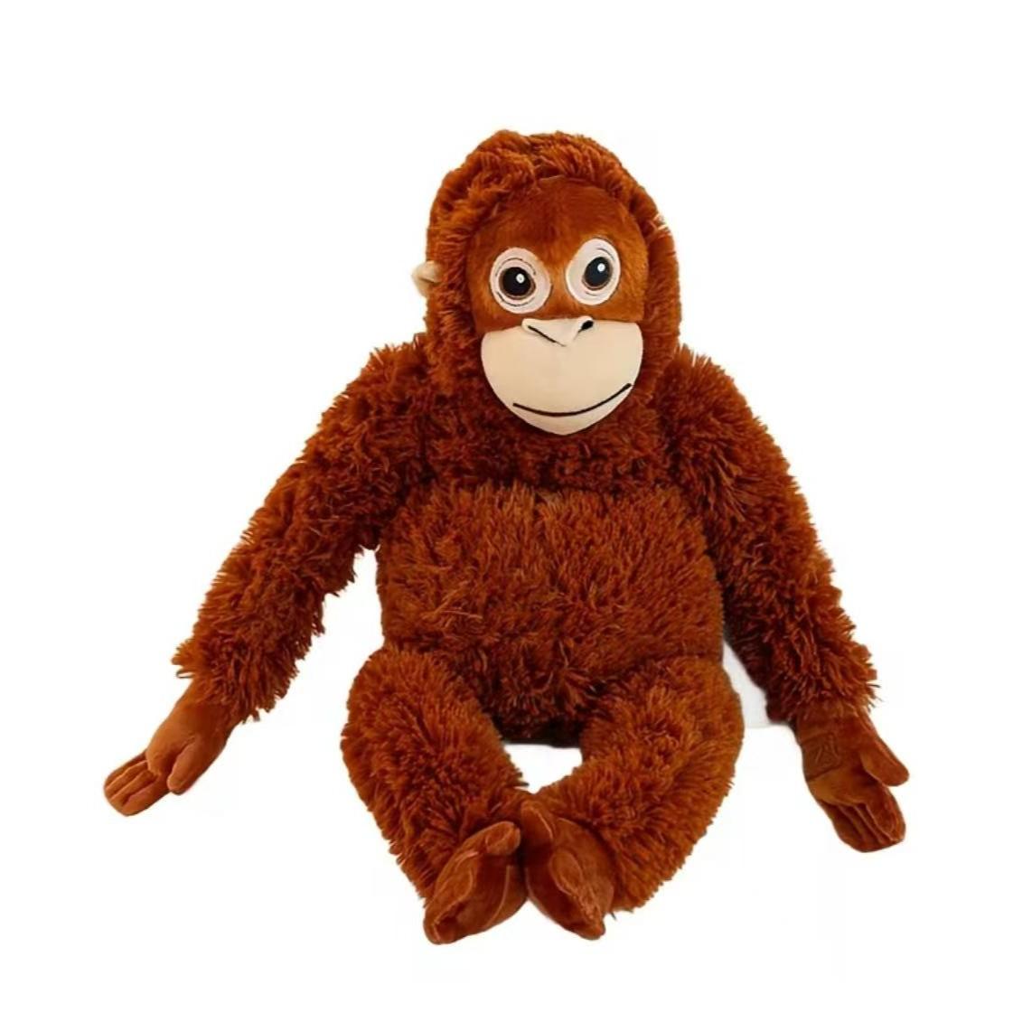 Ikea Djungelskog Orangutan Plush Toy, Long Arm Gorilla Stuffed Animal Pillow, Cute Baby Doll, Kids Gift for Birthday Christmas