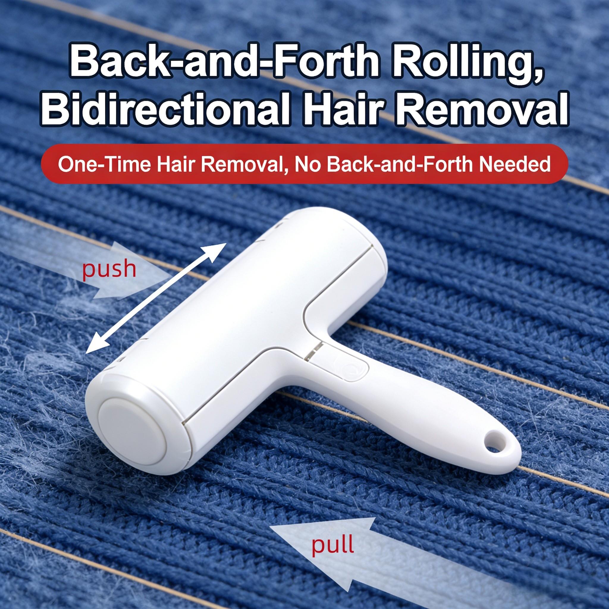 Chom Chom Roller Mini Pet Hair Remover, Reusable Fabric Cleaner for Clothes Sofa Car, Efficient Fur Removal Tool