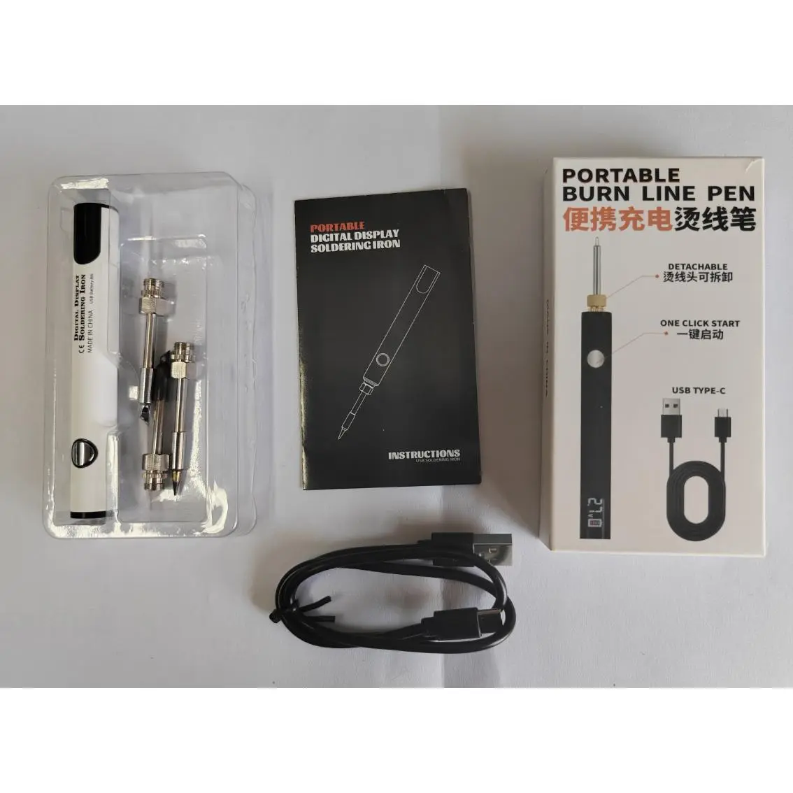8W USB Electric Soldering Iron - Portable 8w Power Bank-Compatible Repair Tool with Charging Capability