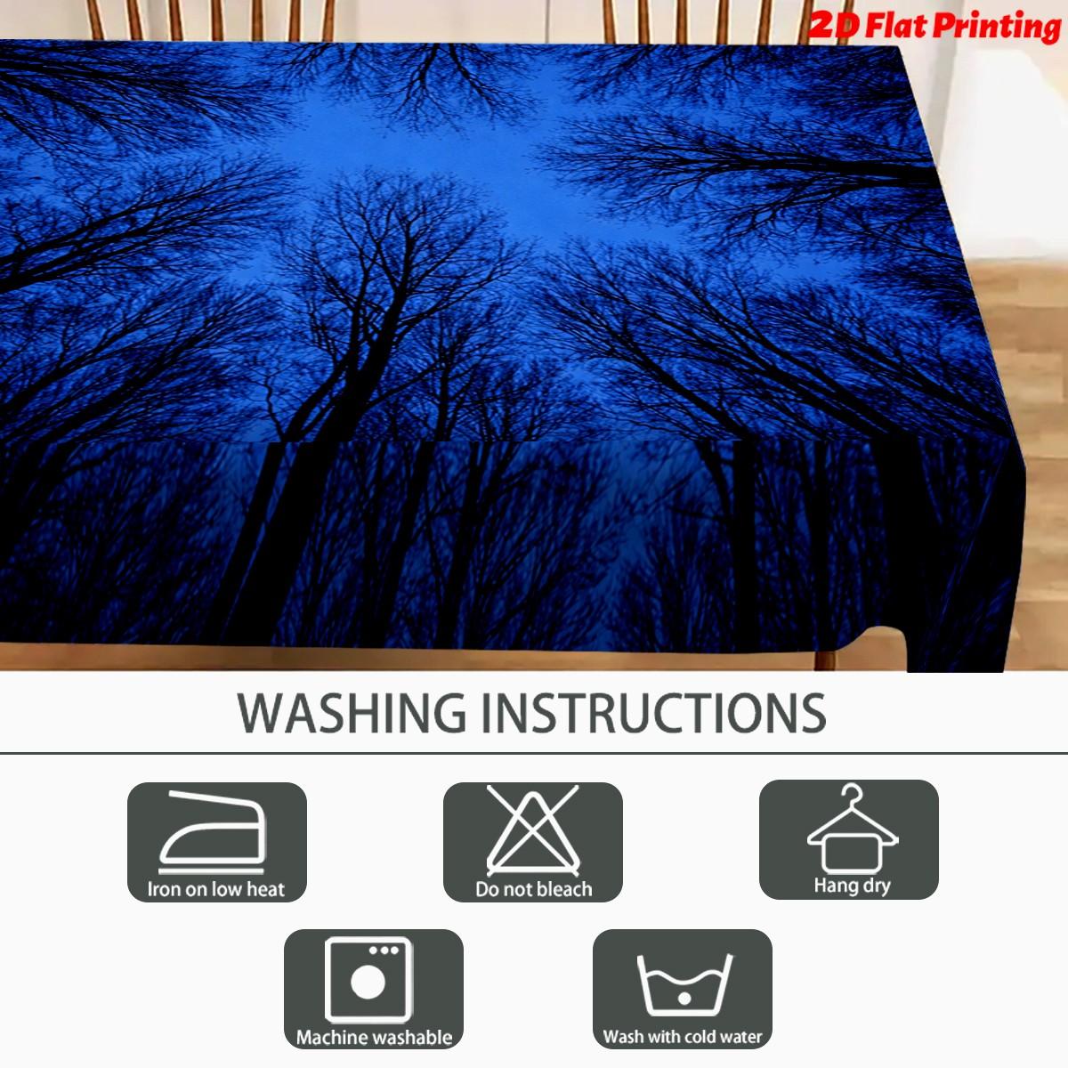 Tablecloth for Weddings and Parties, Durable Machine-Washable Fabric, Perfect for Dining and Home Decor, Easy-Clean Design