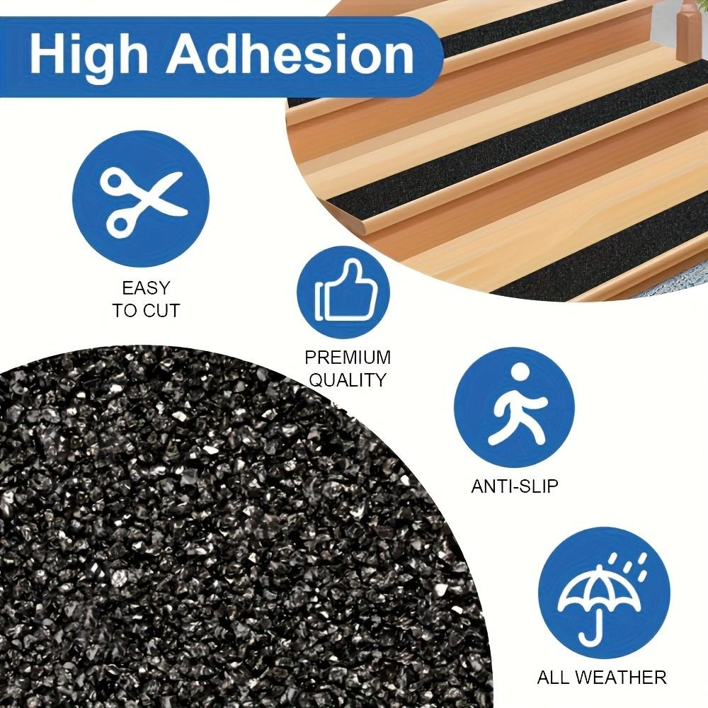 5 Meter Long Anti-Slip Tape, Thick Adhesive Warning Effect, Ideal for Public Walkways, Stairs, Bathrooms, Kitchens, Beaches, Camps