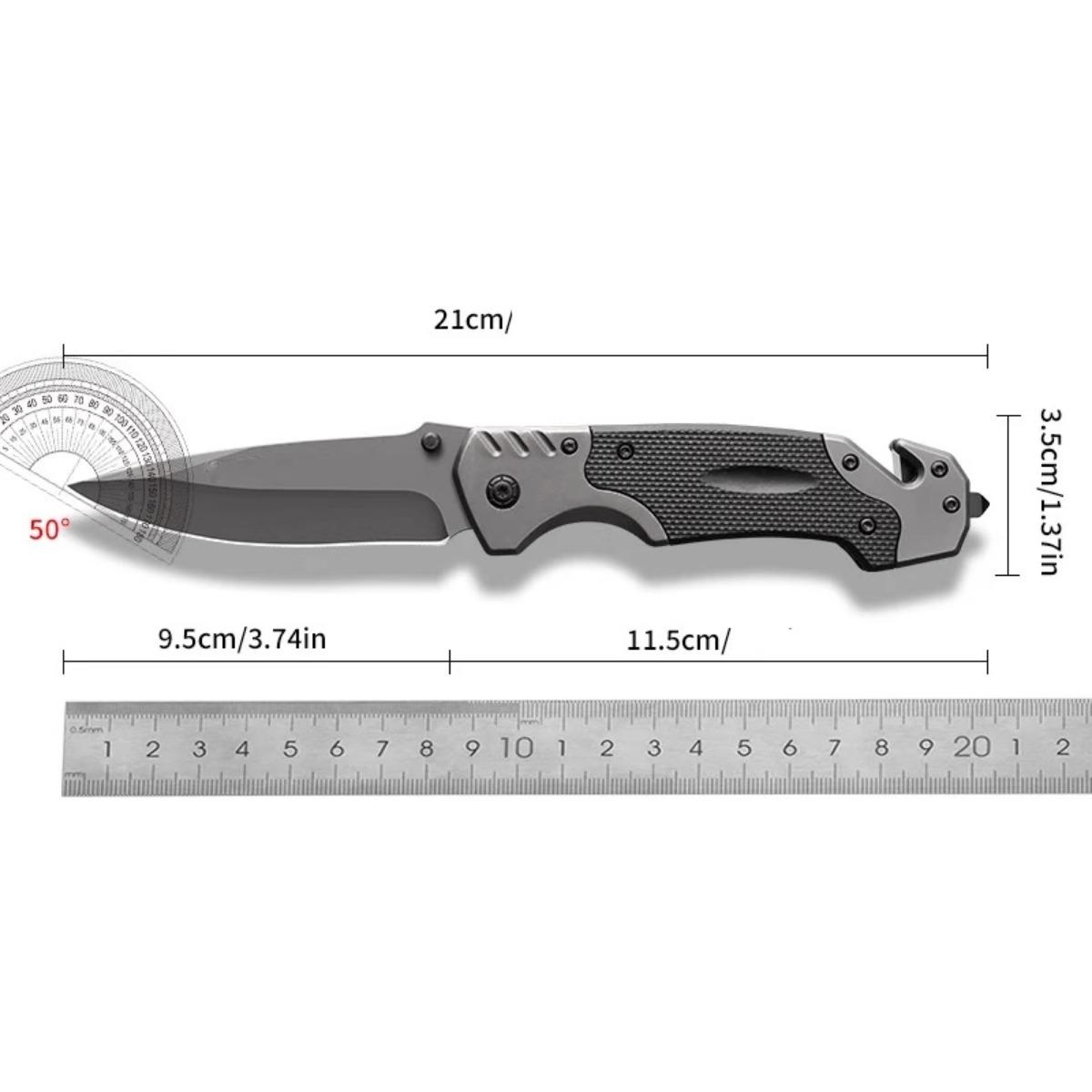 Multifunctional folding knife stainless steel knife light fruit knife high hardness outdoor EDC Christmas gift