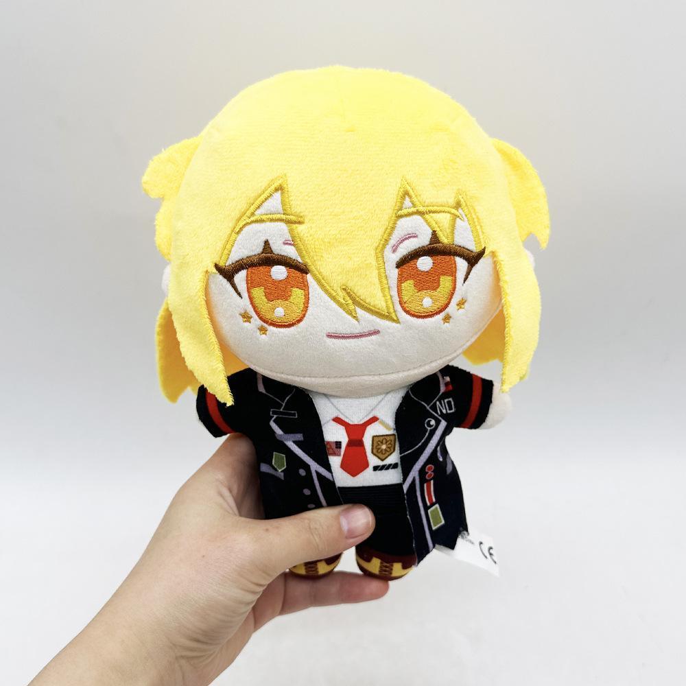 20CM Kawaii Original Limbus Company Plush Toys  Cotton Doll Game Peripherals Plush Dolls Dante Faust Don Quixote Palm Gift
