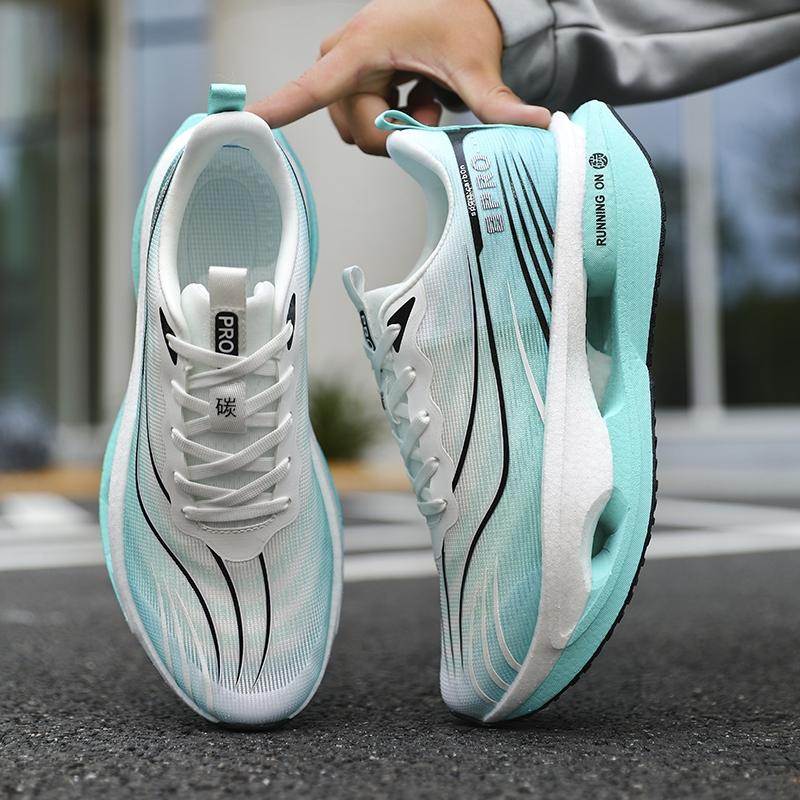 High-End Carbon Plate Cushioning Sneakers | Unisex Walking Running Sneakers Breathable Soft Anti-Slip Wear-Resistant 35-45