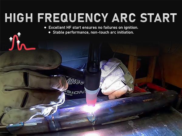 YESWELDER TIG-200P-ACDC-PRO Hybrid AC/DC Aluminum TIG Welder 200Amp | AC TIG/DC TIG/Mix TIG/Spot TIG/Pulsed TIG/Stick | HF Start 110/220V Dual Volts Welding Machine with Pulse