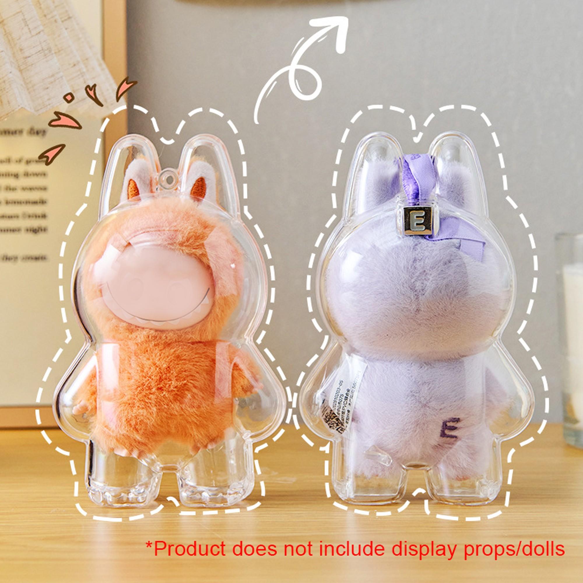 plush pendant Toy Transparent Protection Case, Display Box Custom Molded Design, Essential Outdoor Accessory