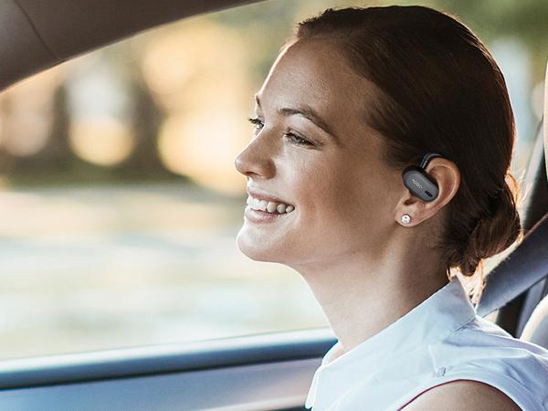 TOZO Open Buds Lightweight True Open Ear Wireless Earbuds with Multi-Angle Adjustment Audio Earphones sport earbuds Headphones Electronic Headset wireless earphone app control open-ear headphone Black headphones bluetooth noisecancellingheadphones