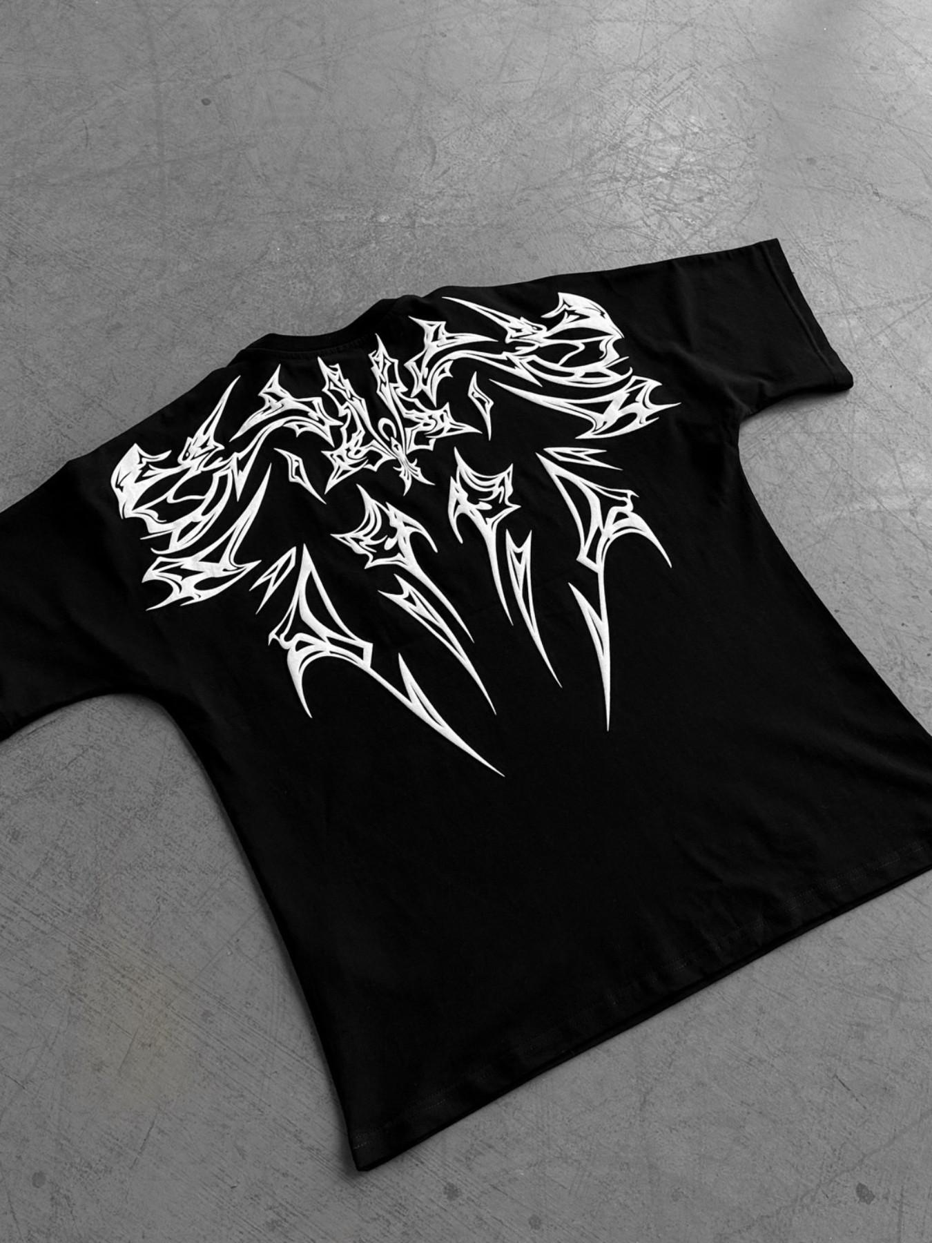 Hip Hop Tribal Pattern Oversized Tee