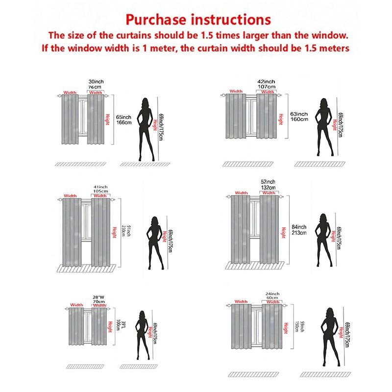 2-piece Spring & Summer Flower Cartoon Print Rod Pocket Curtains, Modern Knit Polyester Curtains, Suitable for Bedroom, Kitchen, Office, Living Room - Machine Washable, Versatile Room Decor, Living Room Curtains