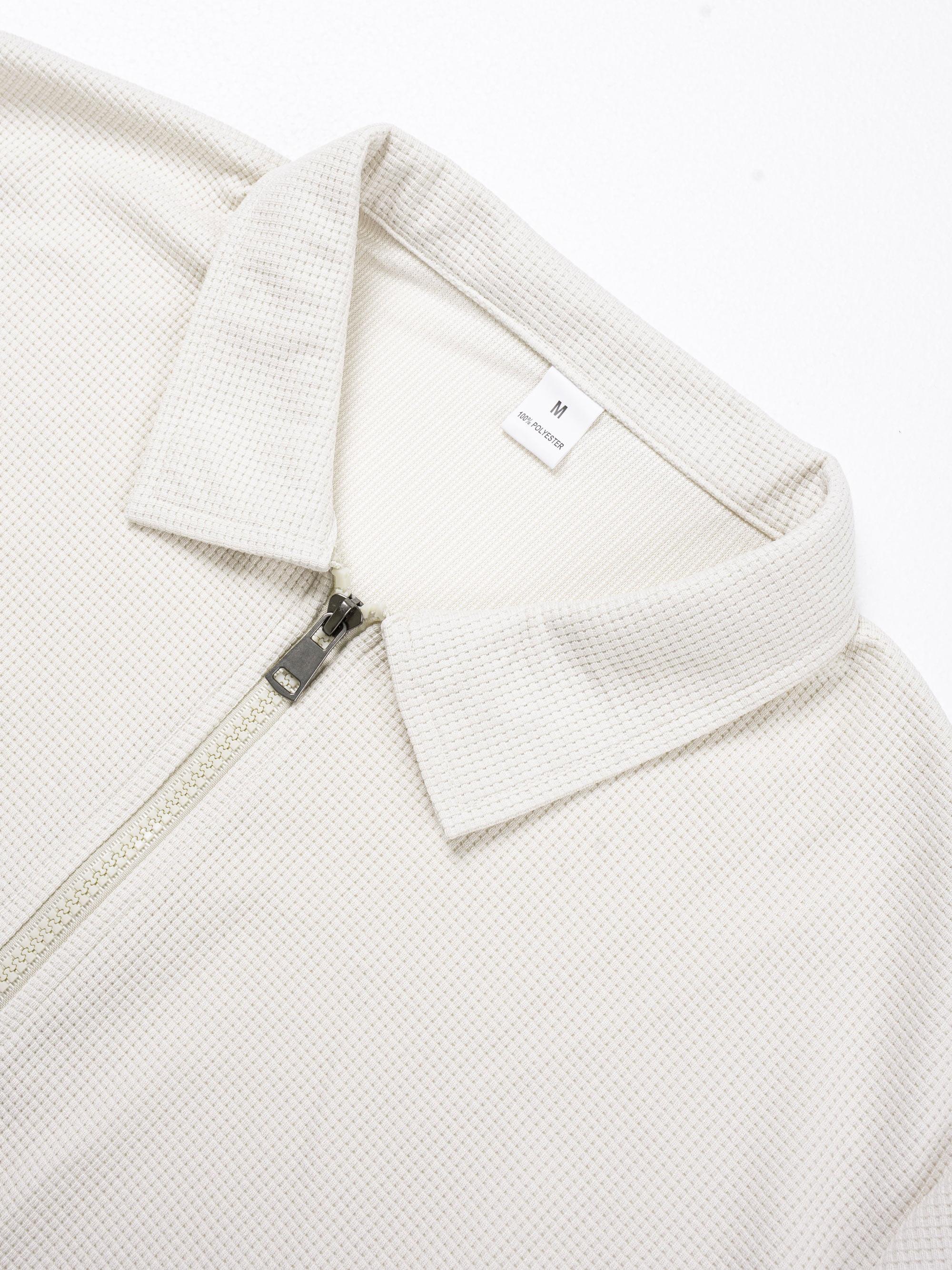 KZZ Spring Sporty Two-piece Set Men's Plain Zip Up Jacket & Drawstring Waist Pants Tracksuit Set, Men's Sportswear for Gym Workout Running, Casual Gym Wear, Tracksuit Outfit, Athletic Tracksuit, Casual Activewear,christmas gifts for him SpringStatements