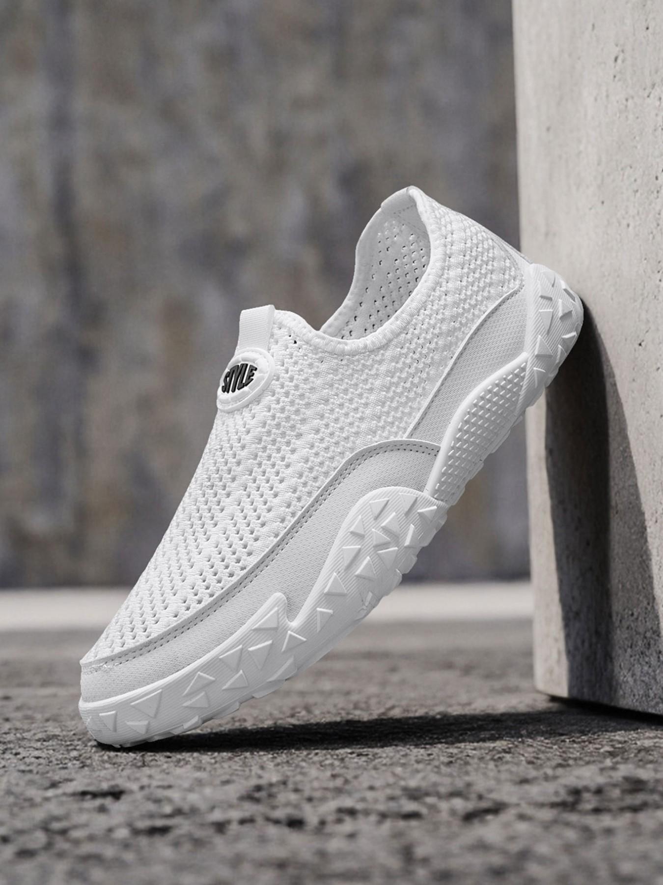 2026 Summer New Men's Hiking Shoes, Breathable Mesh, Slip-On, Lightweight, Non-Slip Sole, Outdoor Waterproof Casual Shoes