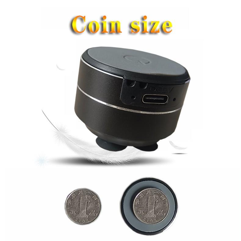 Portable Wireless Bone Conduction Speaker, High-Fidelity Sound, Magnetic Suction Cup & Lanyard, Ideal for Home & Travel