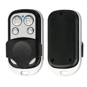 Wireless RF 433 Mhz Remote Copy Code Garage Door Copier, 433 Mhz Key Remote Opener, Lithium Button Cell Battery Included