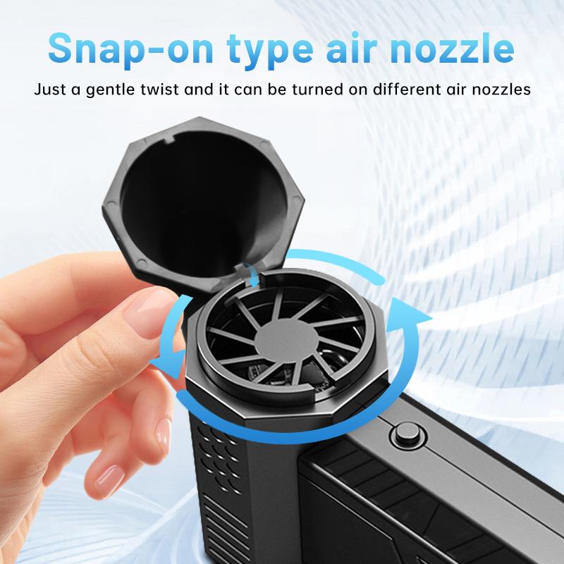 Portable handheld turbo fan for electronics and car cleaning