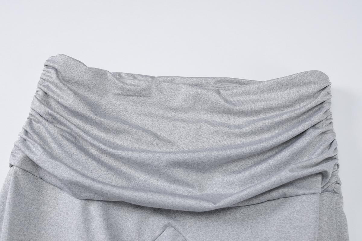 Two-piece Set, Beach Outfits Set, Women's Solid Color One Shoulder Knotted Sleeveless Tank Top & Bodycon Ruched Irregular Hem Skirt, Casual Outfits for Daily Outdoor Wear, Ladies Clothes for Summer