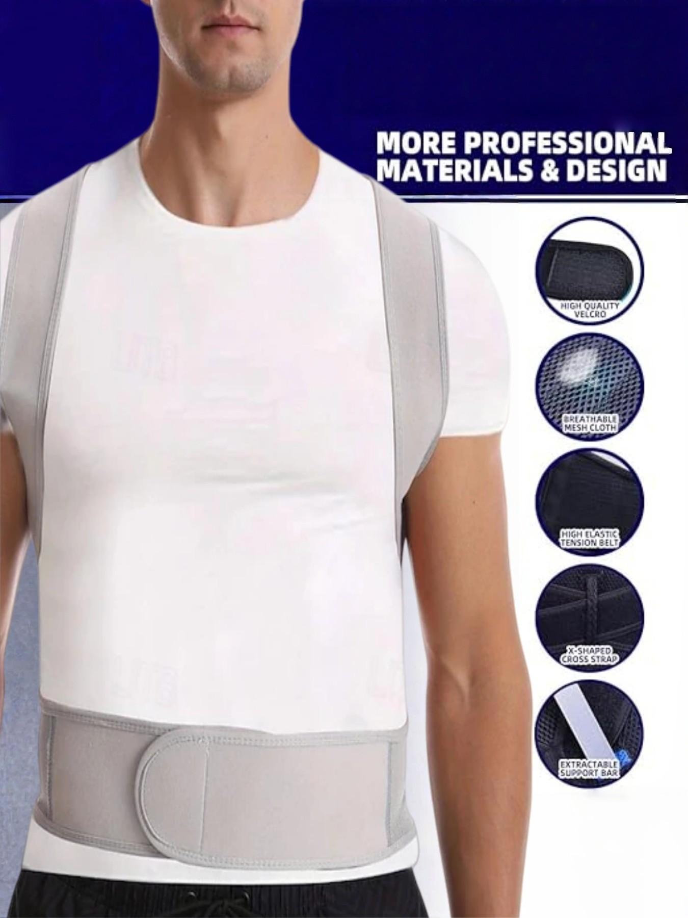 1 Count Upgraded Posture Corrector Back Brace for Men and Women,New Version Lumbar for Posture Improving,Full Back Support for Shoulder,Waist ,Adjustable Back Girdle,Waist Cincher,Suitable for Improve Back Posture And Provide Lumbar Support