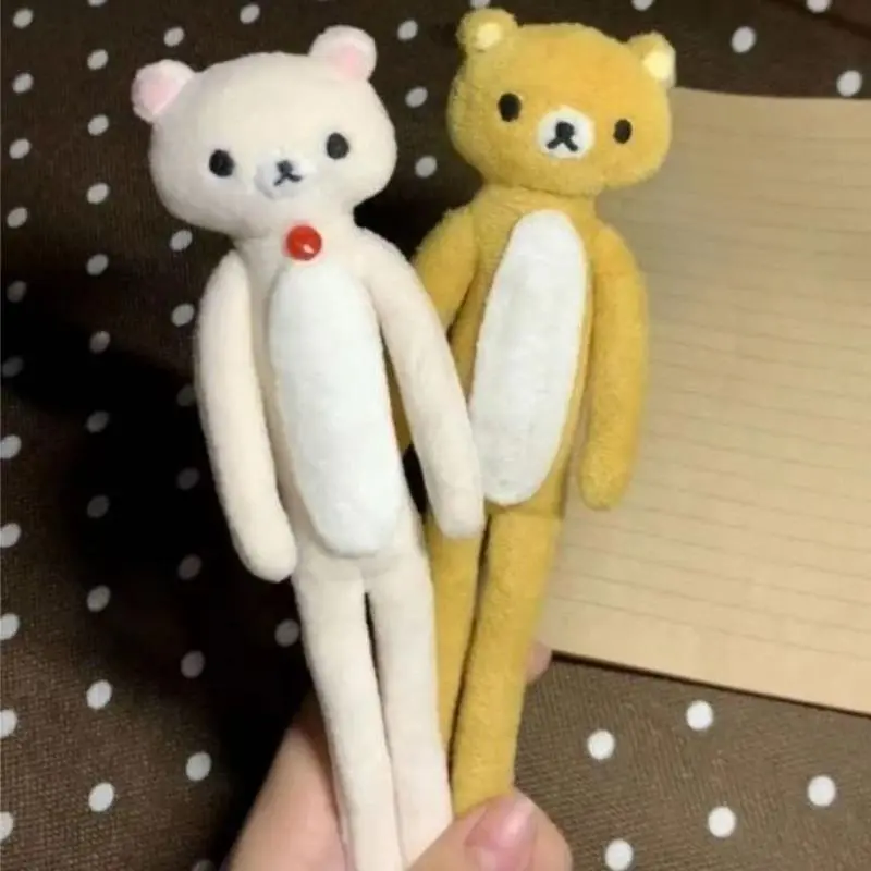 New Rilakkuma cartoon Lovely abstract doll mouse dry built-in wire twistable DIY decorative ornaments holiday gift wholesale