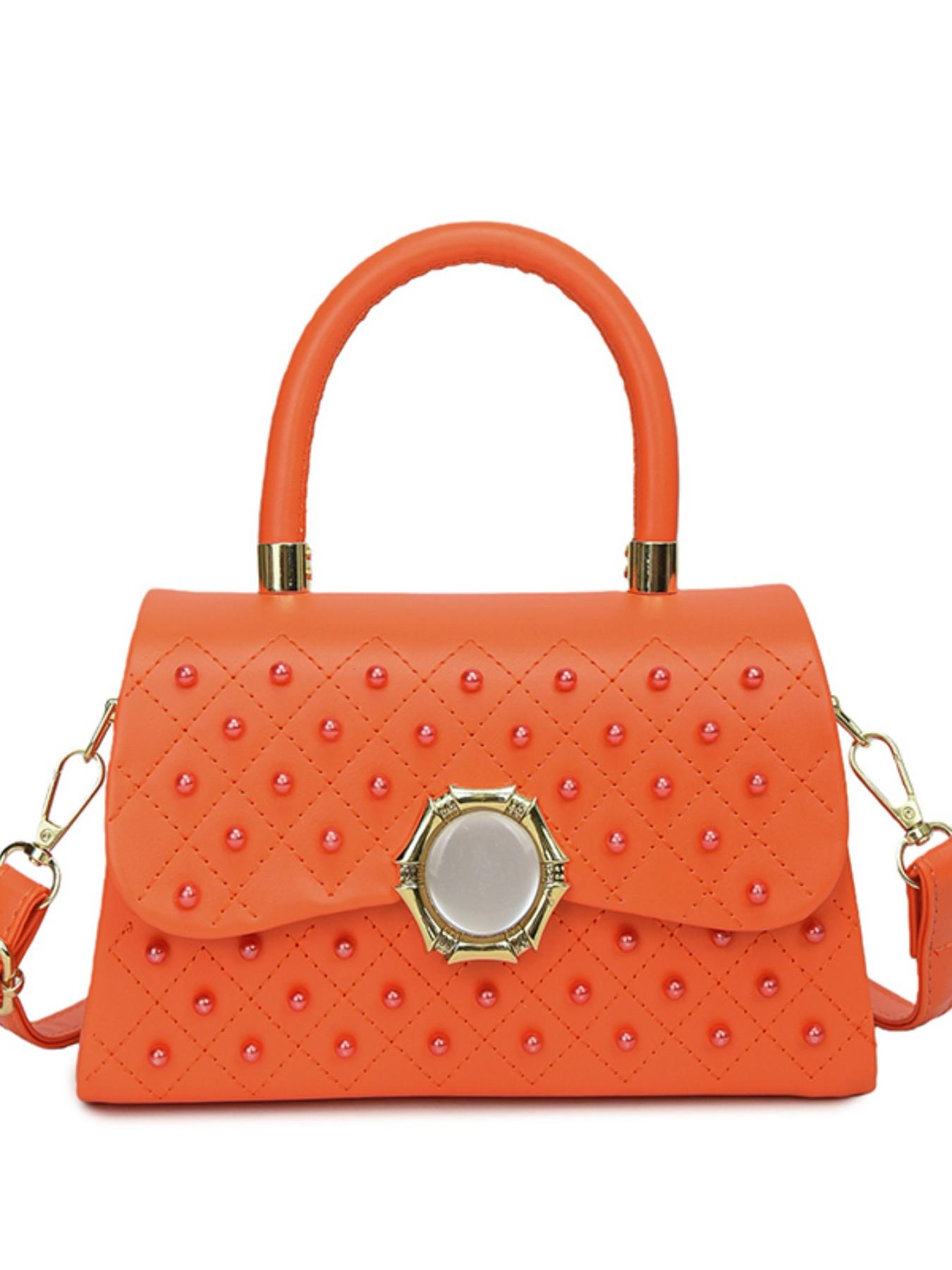 Elegant Single Shoulder Crossbody Handbag, Pure Color High-End Women's Bag, Stylish and Fashionable, Perfect for Daily Use